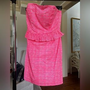 Lilly Pulitzer pink gingham size 6